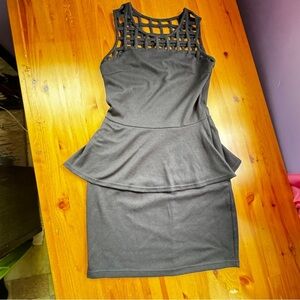 Poof couture spandex dress